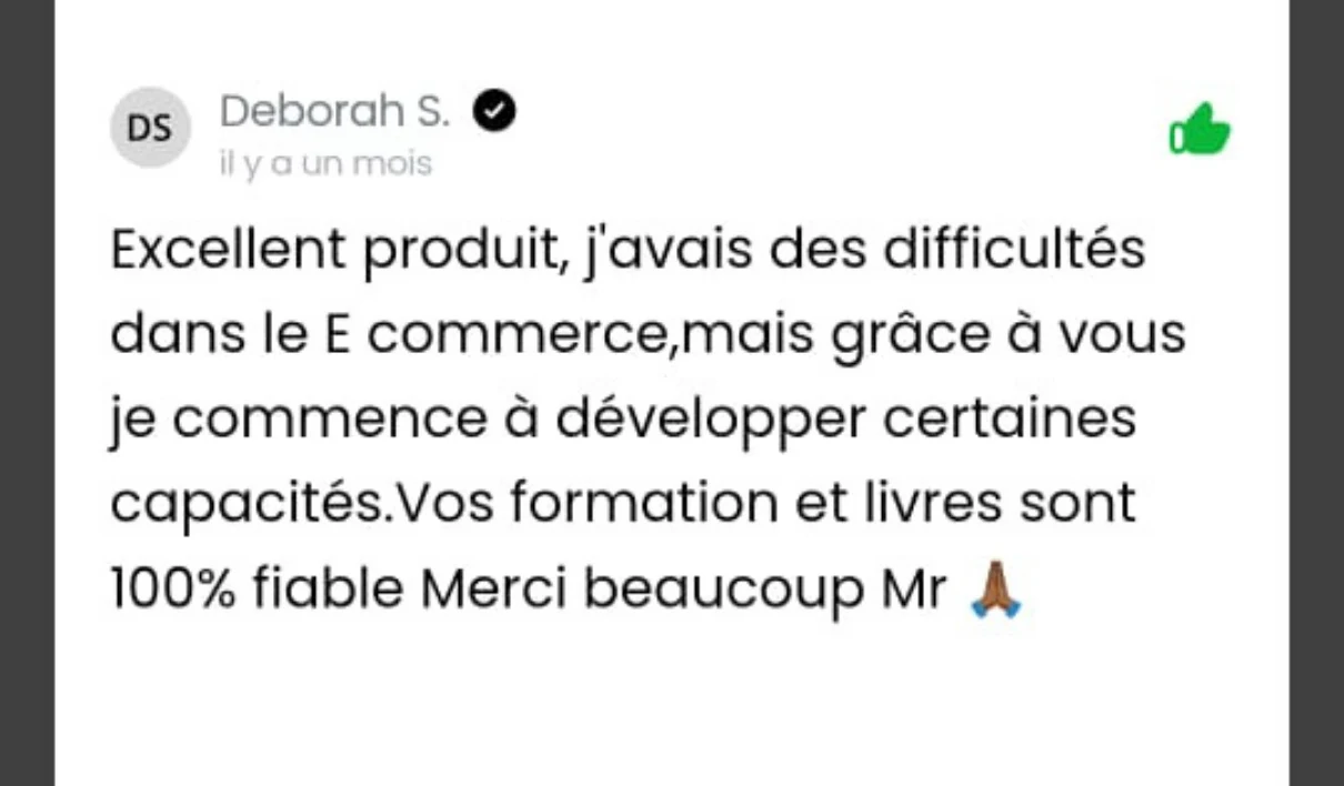 Avis de Deborah S.
